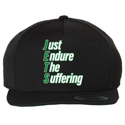 Just Endure The Suffering Wool Snapback Cap