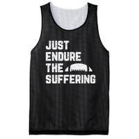 Just Endure The Suffering Football Vintage Mesh Reversible Basketball Jersey Tank