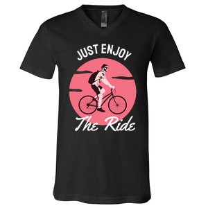 Just Enjoy The Ride V-Neck T-Shirt