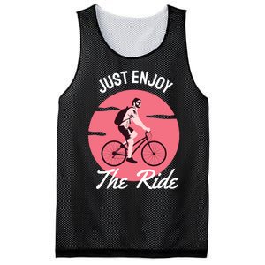 Just Enjoy The Ride Mesh Reversible Basketball Jersey Tank