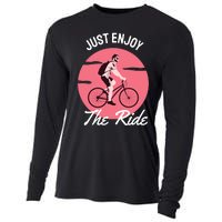 Just Enjoy The Ride Cooling Performance Long Sleeve Crew