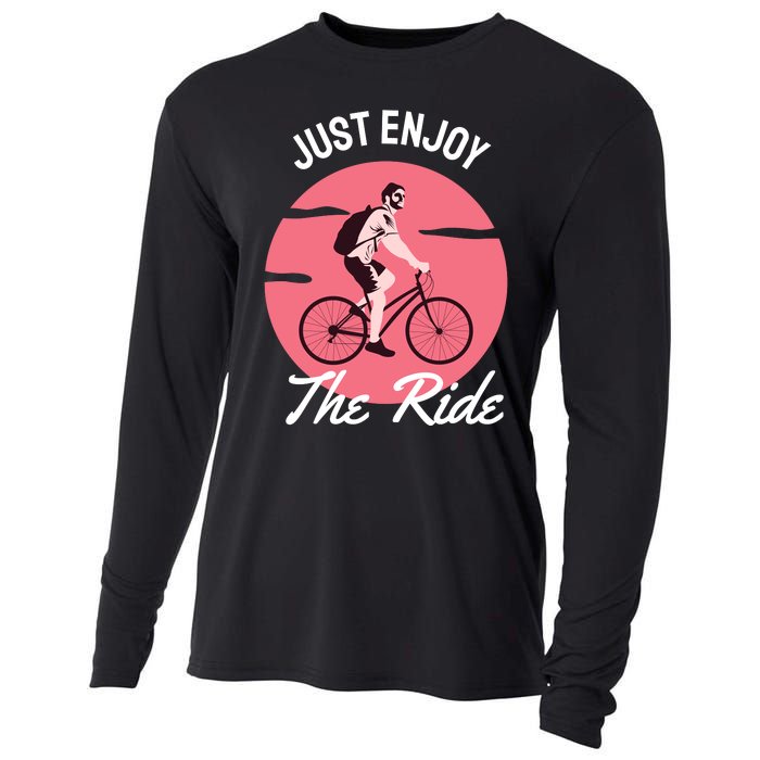 Just Enjoy The Ride Cooling Performance Long Sleeve Crew