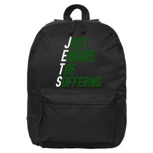 Just Endure The Suffering 16 in Basic Backpack