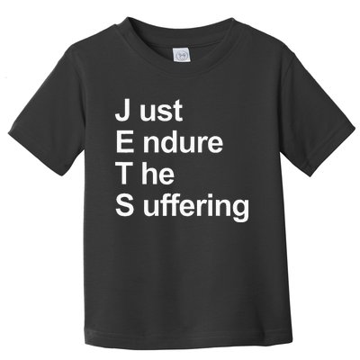 Just endure the suffering football green Toddler T-Shirt