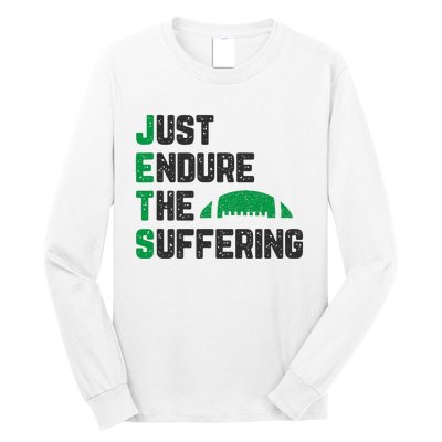 Just Endure The Suffering Football Vintage Long Sleeve Shirt