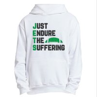 Just Endure The Suffering Football Vintage Urban Pullover Hoodie