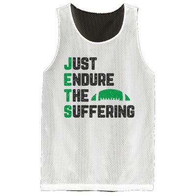 Just Endure The Suffering Football Vintage Mesh Reversible Basketball Jersey Tank