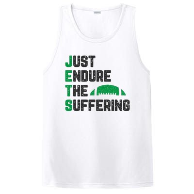 Just Endure The Suffering Football Vintage PosiCharge Competitor Tank