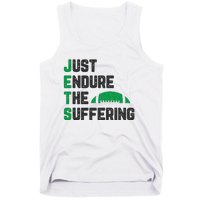 Just Endure The Suffering Football Vintage Tank Top