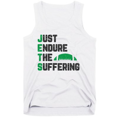 Just Endure The Suffering Football Vintage Tank Top