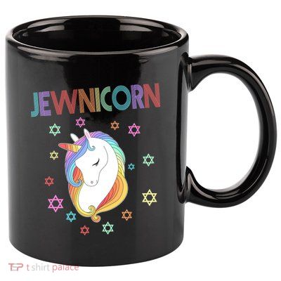 Jewnicorn 11oz C Handle Ceramic Mug
