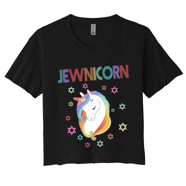 Jewnicorn Crop Top