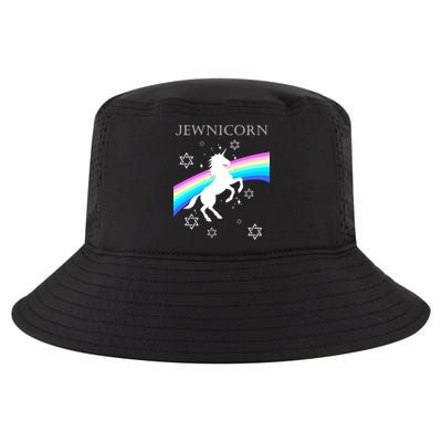 Jewnicorn Funny Hanukkah Unicorn Cool Comfort Performance Bucket Hat