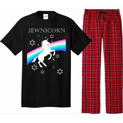 Jewnicorn Funny Hanukkah Unicorn Pajama Set