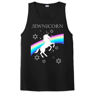 Jewnicorn Funny Hanukkah Unicorn PosiCharge Competitor Tank