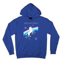 Jewnicorn Funny Hanukkah Unicorn Hoodie