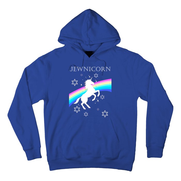 Jewnicorn Funny Hanukkah Unicorn Hoodie