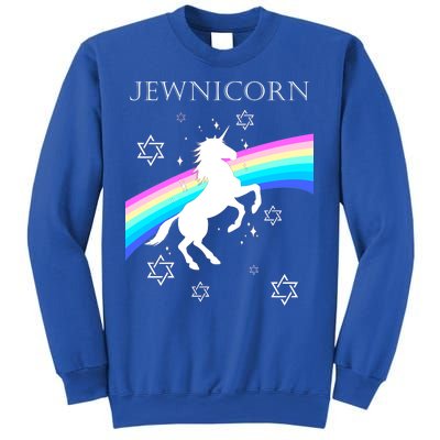 Jewnicorn Funny Hanukkah Unicorn Sweatshirt