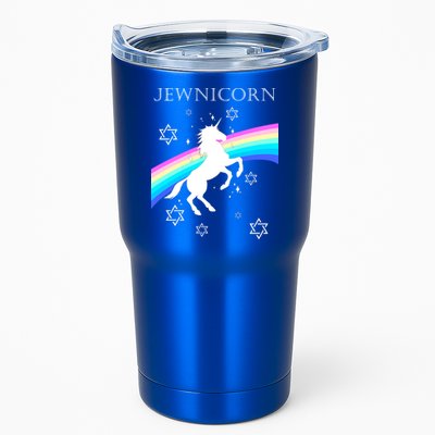 Jewnicorn Funny Hanukkah Unicorn Tumbler