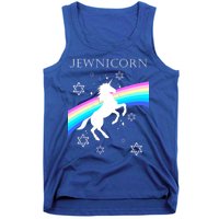 Jewnicorn Funny Hanukkah Unicorn Tank Top