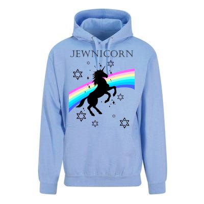 Jewnicorn Funny Hanukkah Unicorn Unisex Surf Hoodie