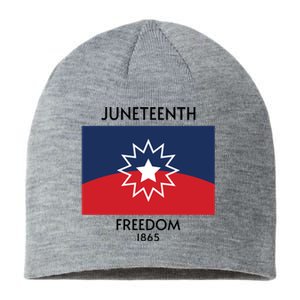 Juneteenth Freedom 1865 Celebration Black History Sustainable Beanie