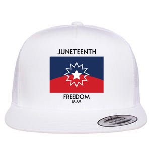 Juneteenth Freedom 1865 Celebration Black History Flat Bill Trucker Hat