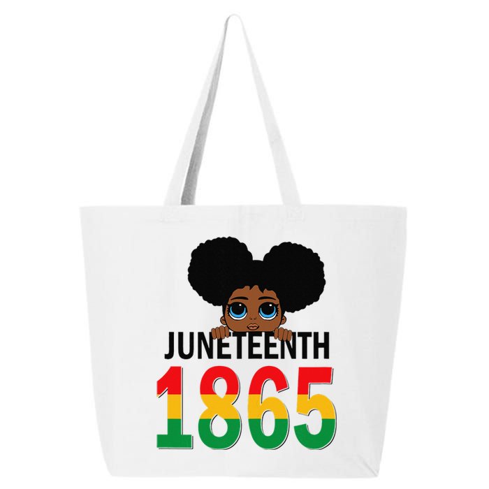 Juneteenth  Flag 1865 25L Jumbo Tote