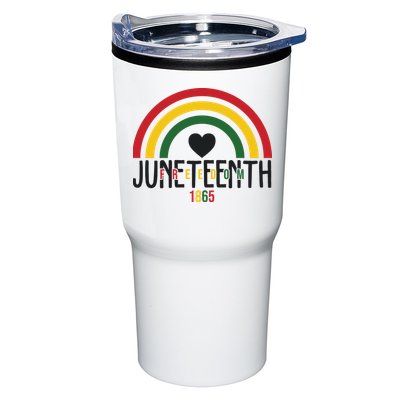 Juneteenth Freedom 1865 Rainbow Tumbler