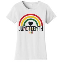 Juneteenth Freedom 1865 Rainbow Women's T-Shirt