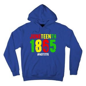 Juneteenth Freedom 1865 Not 1776 Proud Black History Month Gift Tall Hoodie