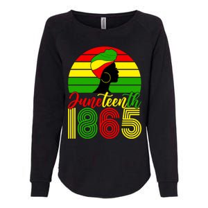 Juneteenth Freedom 1865 Black History African Mother's Day Cute Gift Womens California Wash Sweatshirt