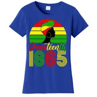 Juneteenth Freedom 1865 Black History African Mother's Day Cute Gift Women's T-Shirt