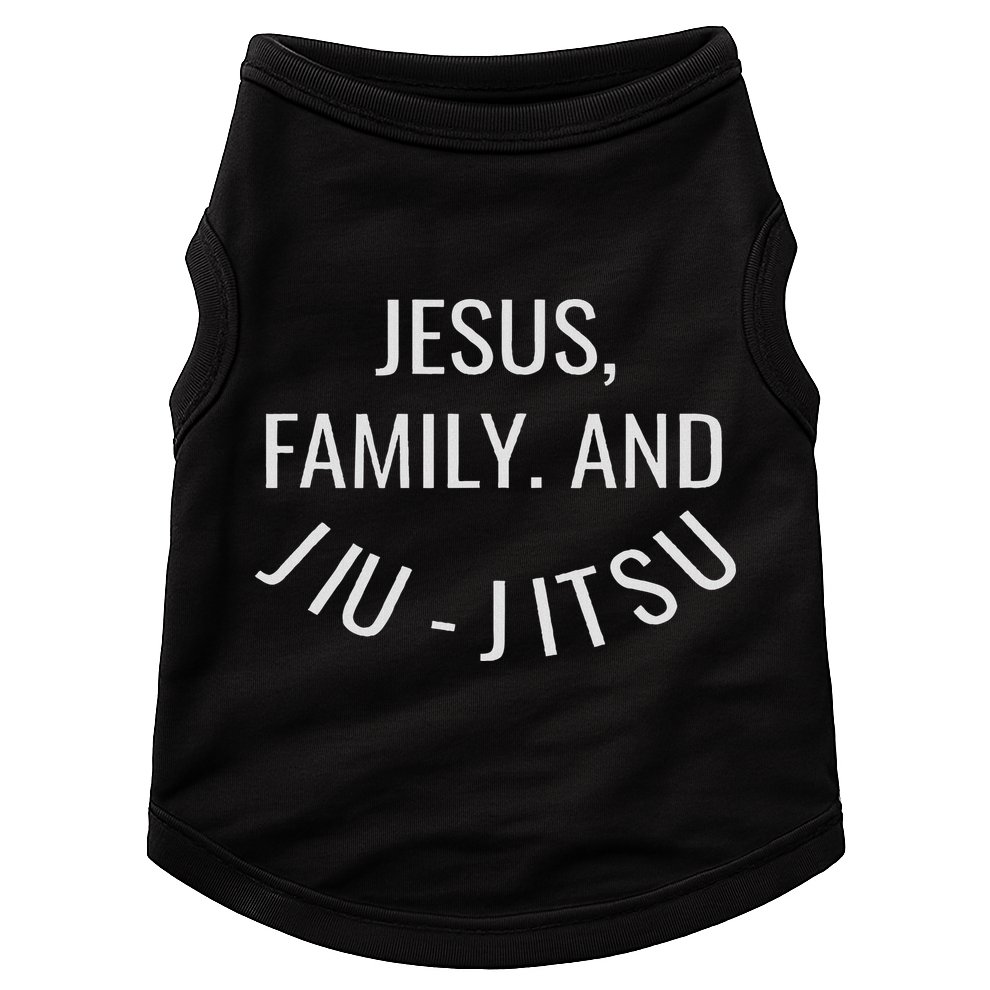 Jesus Family And Jiu Jitsu Brazilian Jiu Jitsu Doggie Tank