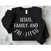 Jesus Family And Jiu Jitsu Brazilian Jiu Jitsu Sweatshirt