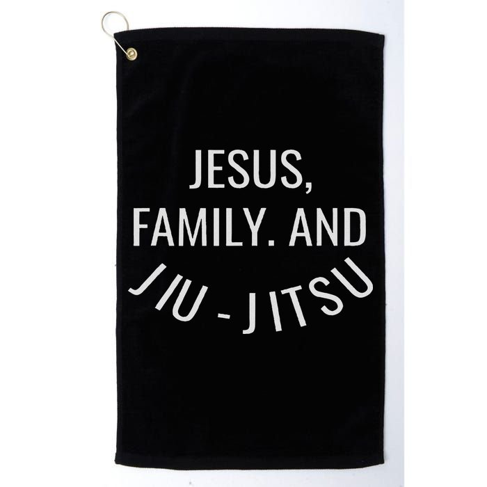 Jesus Family And Jiu Jitsu Brazilian Jiu Jitsu Golf Towel
