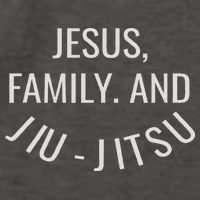 Jesus Family And Jiu Jitsu Brazilian Jiu Jitsu Vector Backpack
