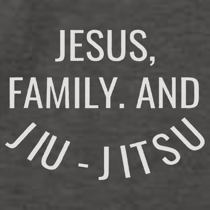 Jesus Family And Jiu Jitsu Brazilian Jiu Jitsu Vector Backpack
