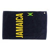 Jamaica Flag Athletic Soccer Football Sports Jersey Grommeted Golf Towel