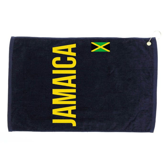 Jamaica Flag Athletic Soccer Football Sports Jersey Grommeted Golf Towel