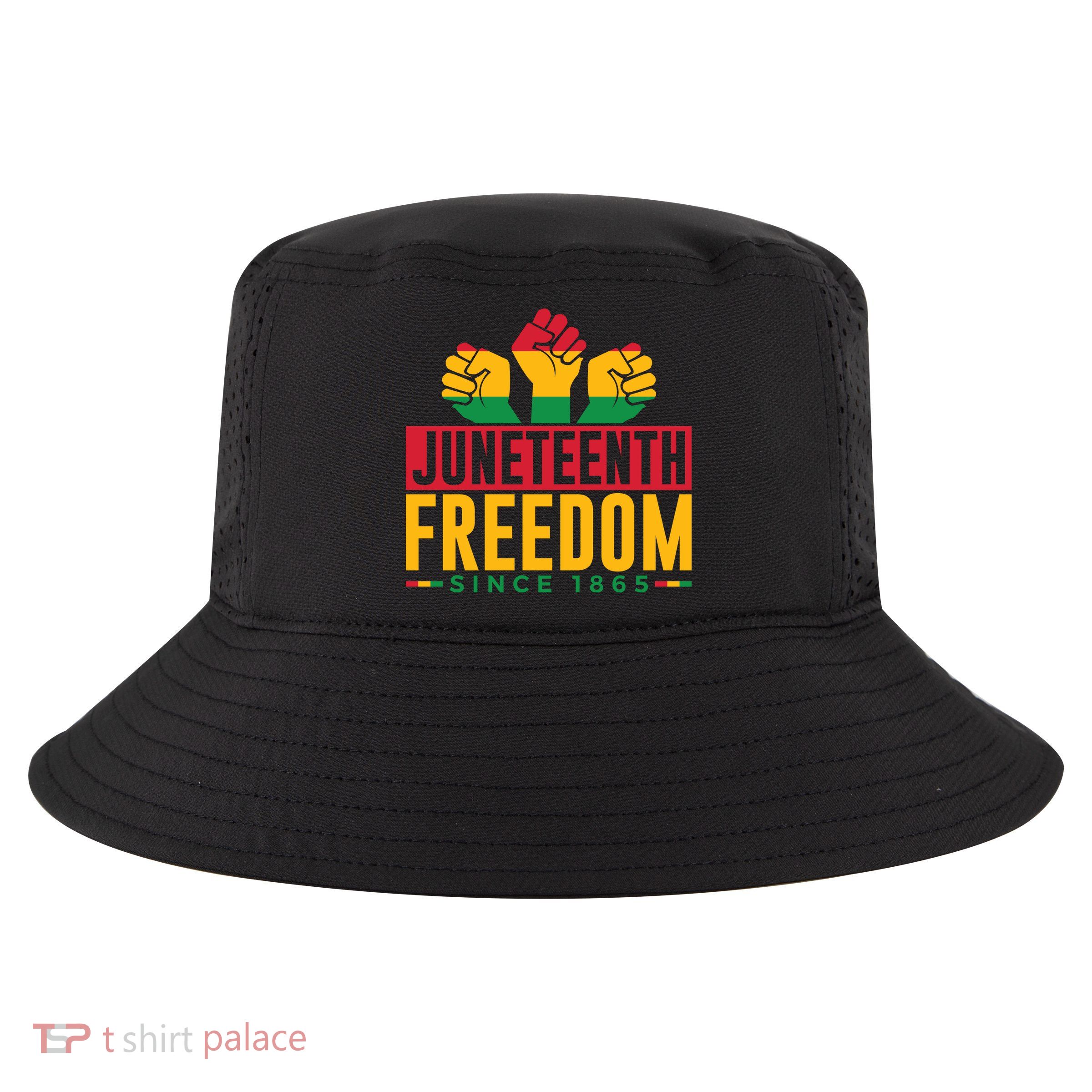 Juneteenth Freedom Art Cool Comfort Performance Bucket Hat