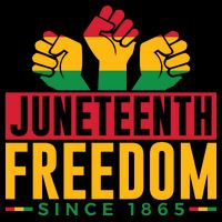 Juneteenth Freedom Art Cooling Performance Crew T-Shirt