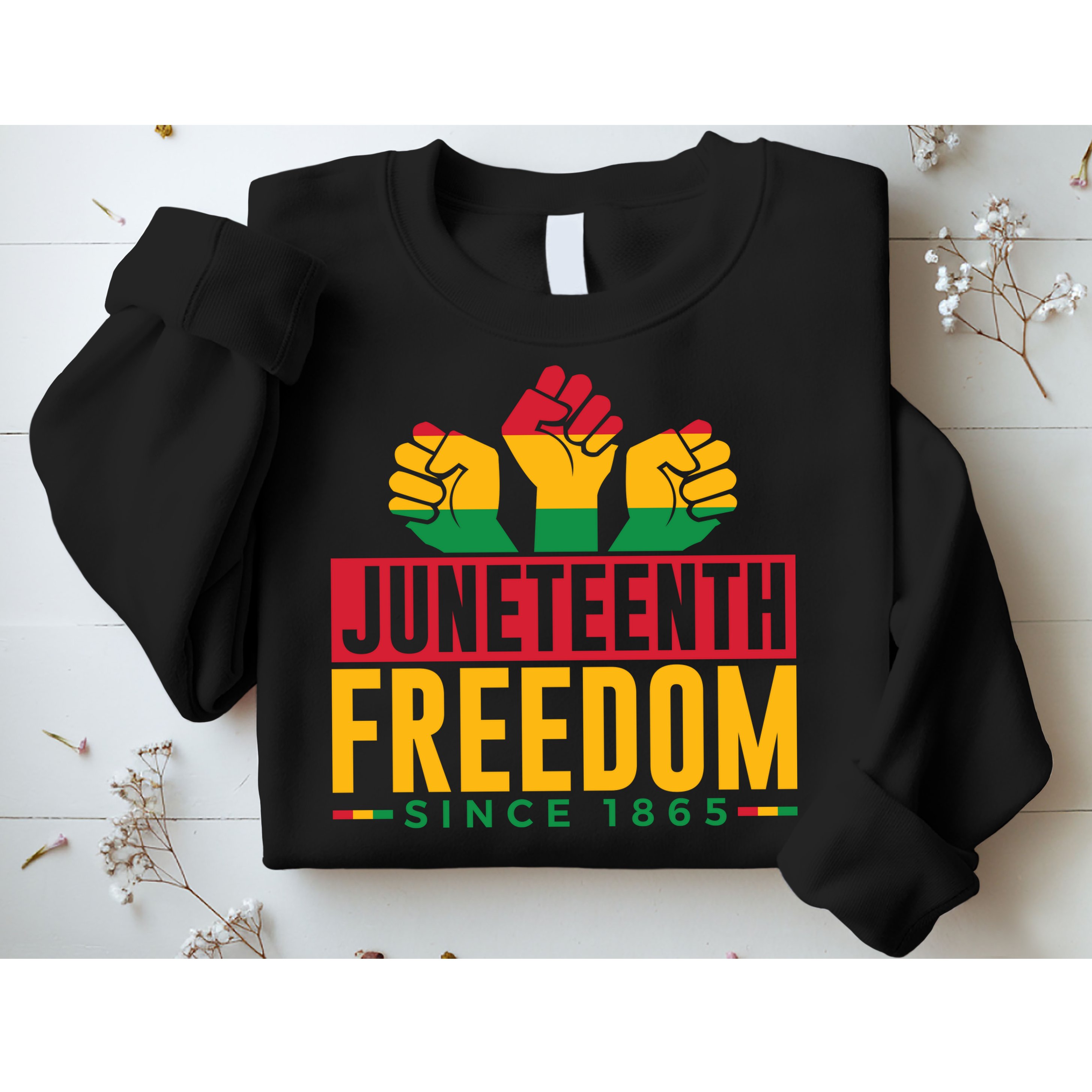 Juneteenth Freedom Art Sweatshirt