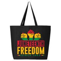 Juneteenth Freedom Art 25L Jumbo Tote
