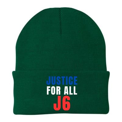 Justice For All J6 Red White And Blue, First Amendment, Freedom Knit Cap Winter Beanie