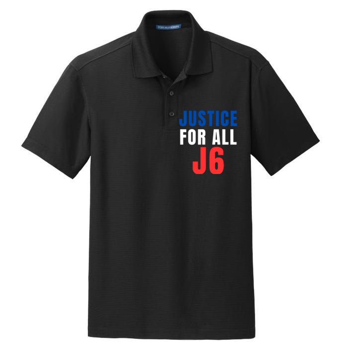 Justice For All J6, Red White And Blue, First Amendment, Freedom Dry Zone Grid Polo