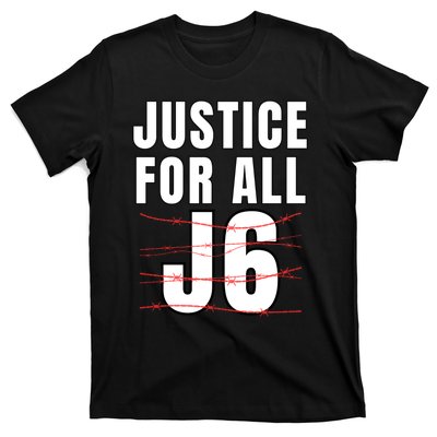 Justice For All J6, First Amendment, J6, Freedom T-Shirt