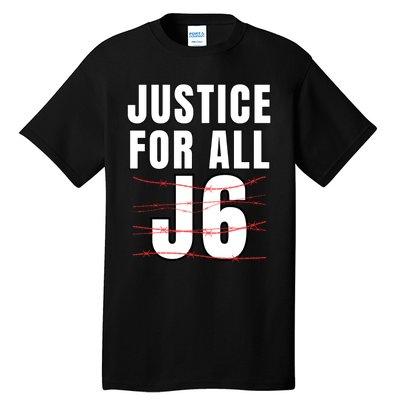 Justice For All J6, First Amendment, J6, Freedom Tall T-Shirt