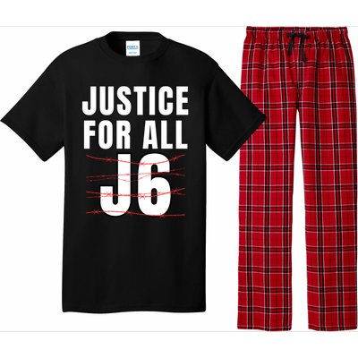 Justice For All J6, First Amendment, J6, Freedom Pajama Set