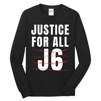 Justice For All J6, First Amendment, J6, Freedom Tall Long Sleeve T-Shirt